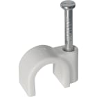Eur Ohm - Attache 8mm grise
