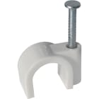Eur Ohm - Attache 10mm grise
