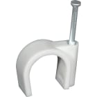 Eur Ohm - Attache 6mm blanche