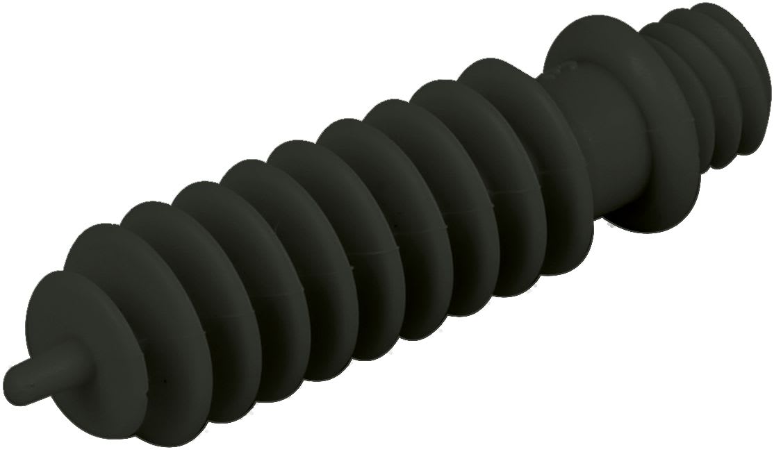 Eur Ohm - Chev. tête filet. noire perc. 8mm