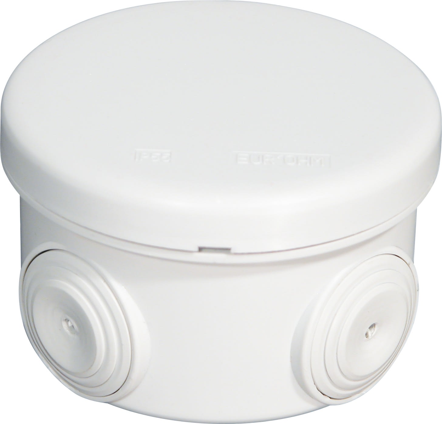 Eur Ohm - Bte IP55 ronde Ø80x45 - 960° (étiquette unitaire)
