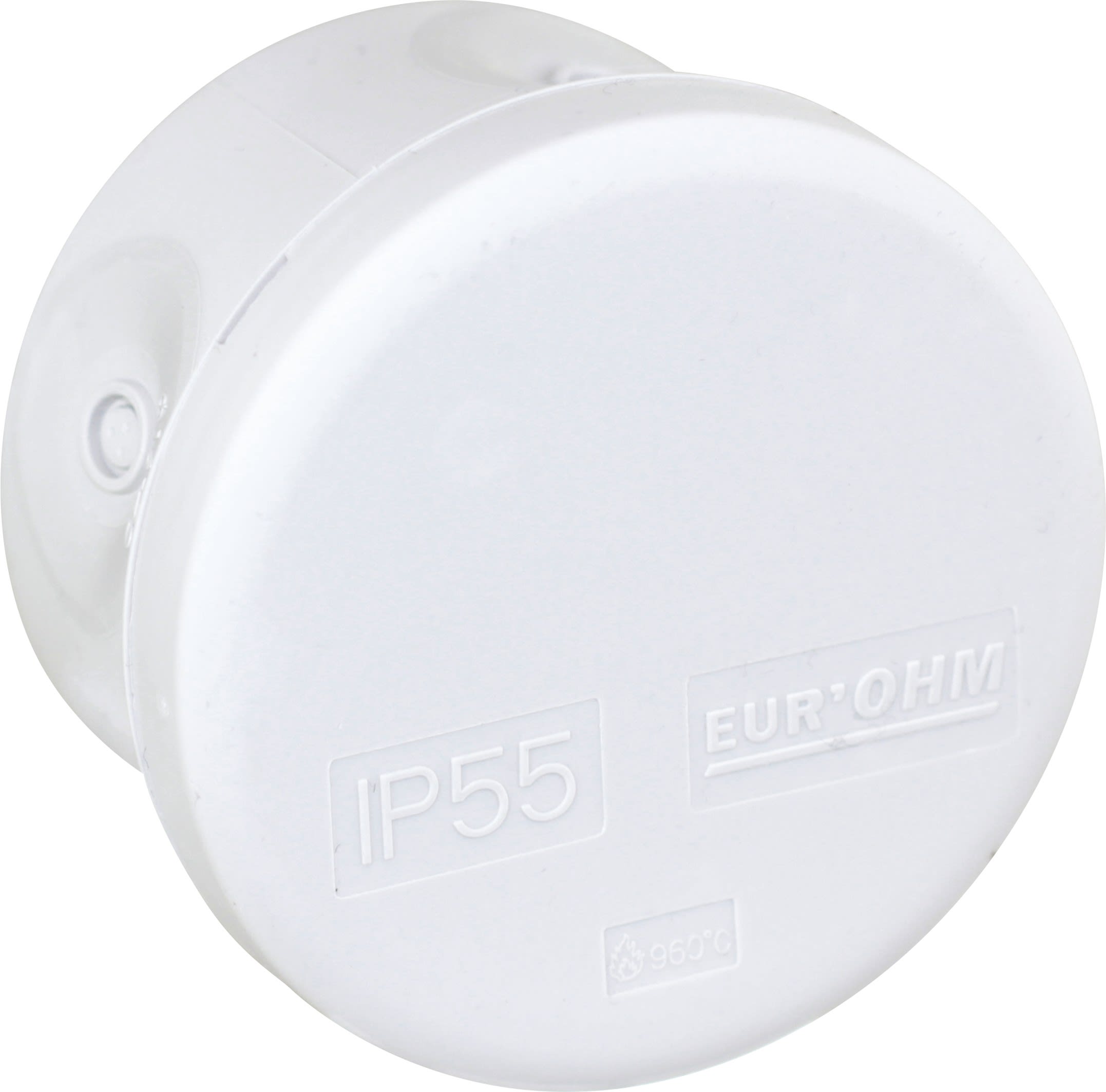 Eur Ohm - Bte IP55 ronde d60x40  960° ent dir.