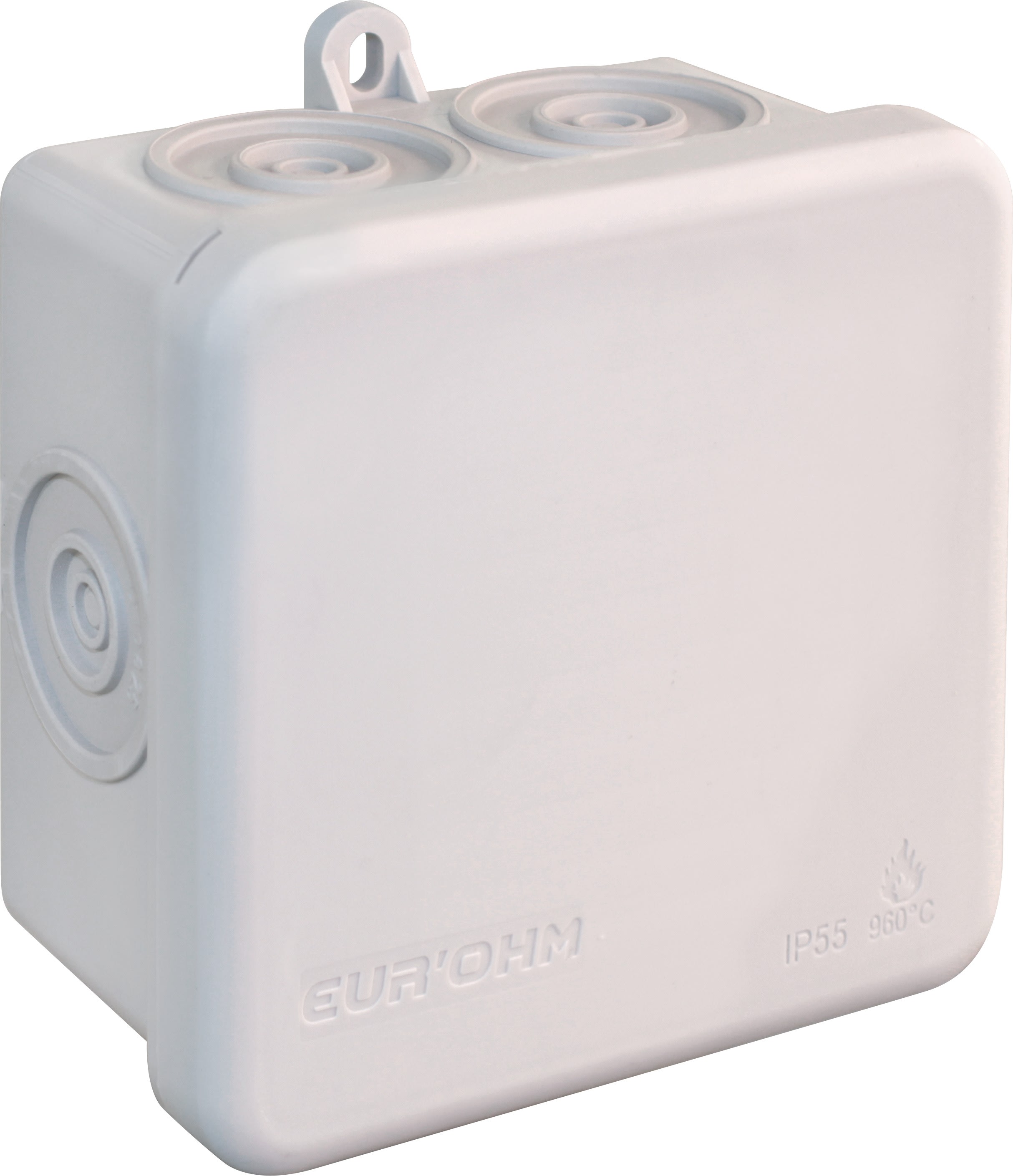 Eur Ohm - Bte IP55 80x80x45 960° ent. dir.