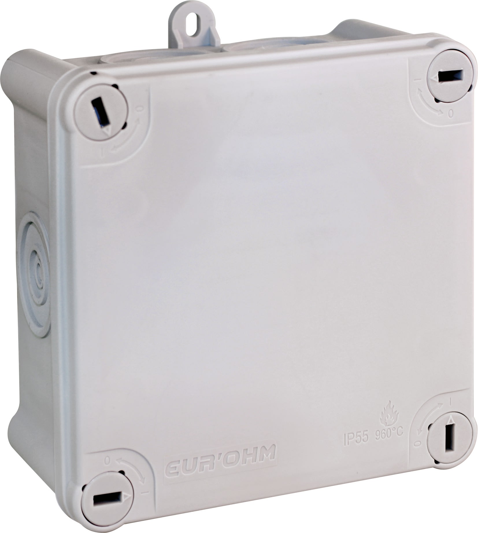 Eur Ohm - Bte IP55 105x105x55 960°ent. dir.