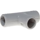 Eur Ohm - Té Ø16mm gris (étiquette unitaire)