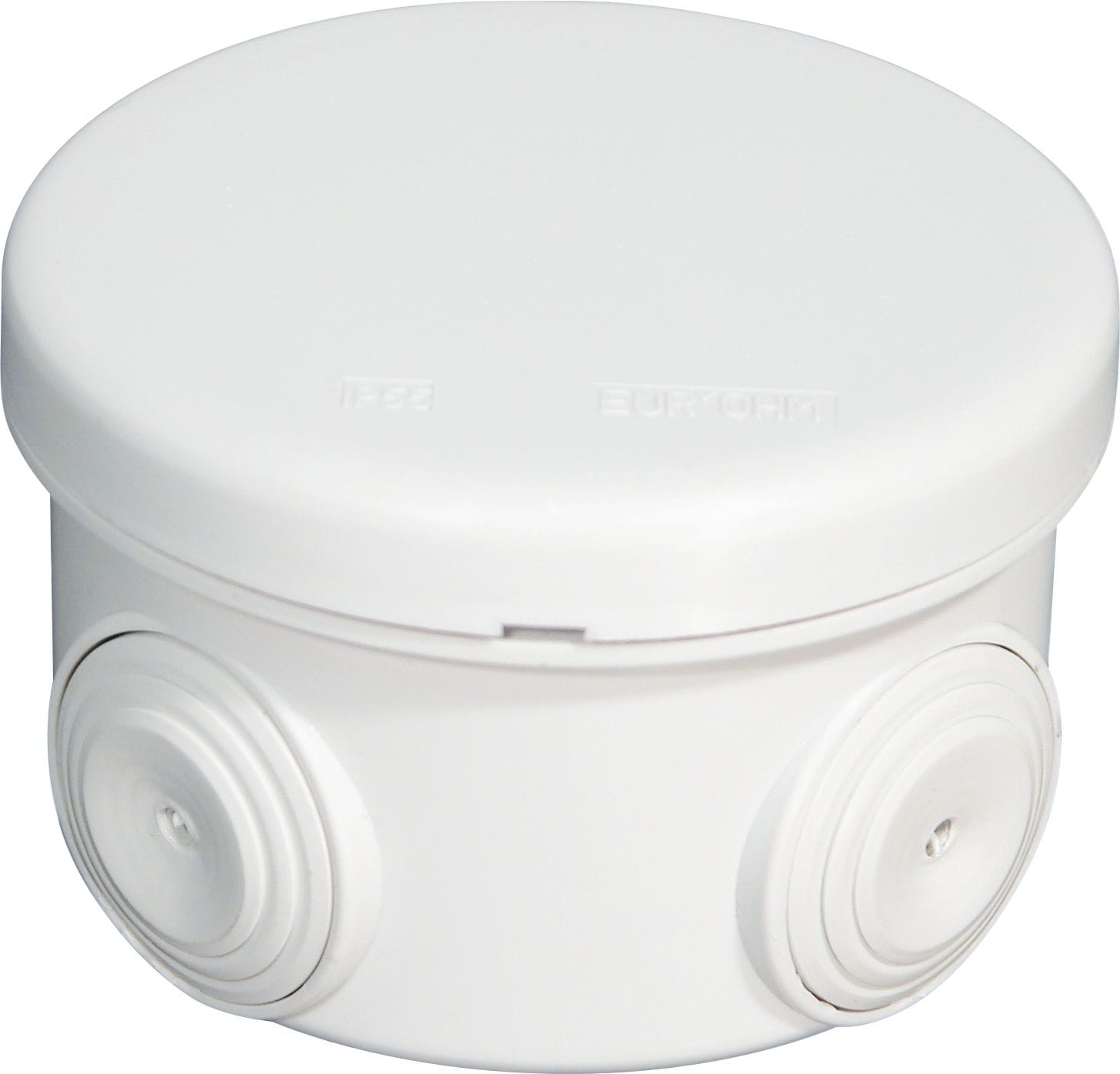 Eur Ohm - Bte IP55 ronde Ø80x45 - 960° (étiquette unitaire)