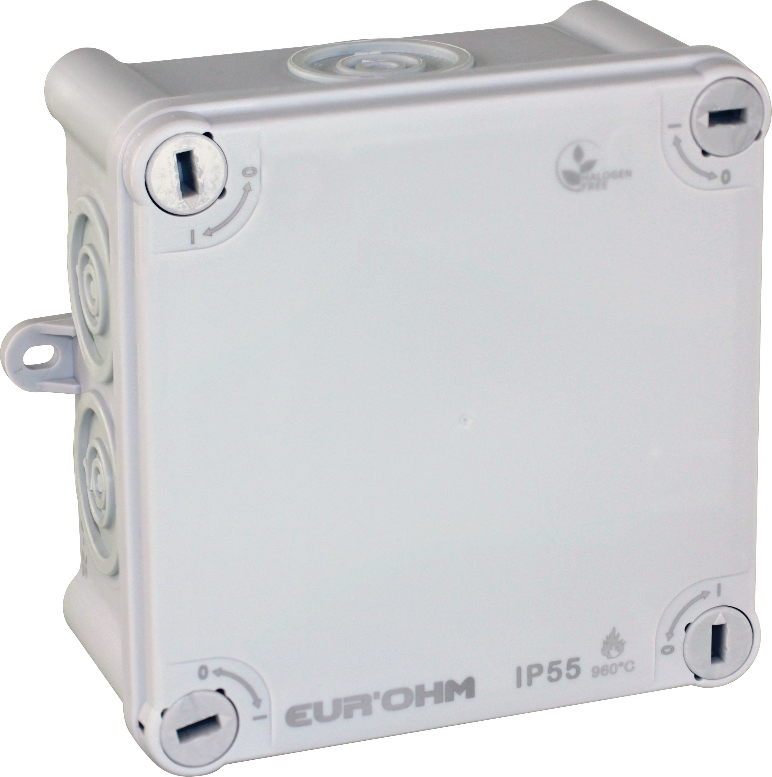 Eur Ohm - Bte IP55 105x1050x55mm - 960°C ss Halogène