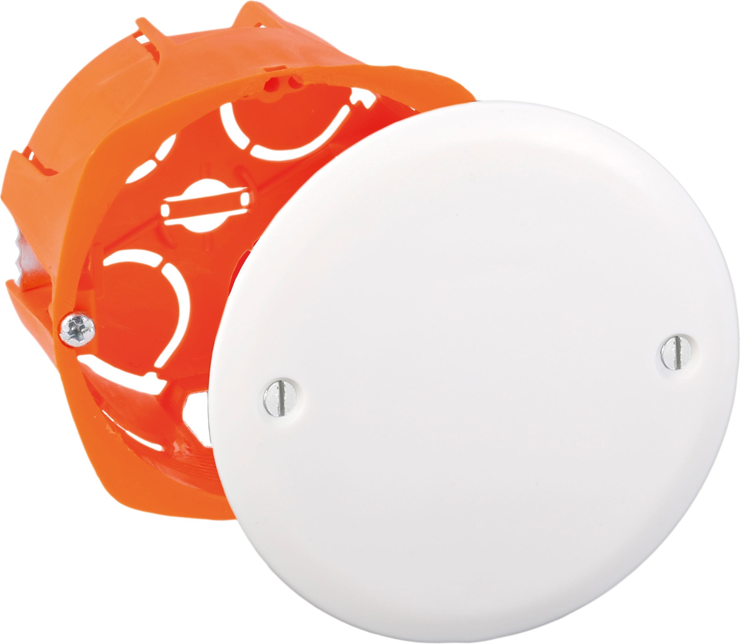 Eur Ohm - Bte dériv. Enc. Ø60x40mm (étiq. Unit.)