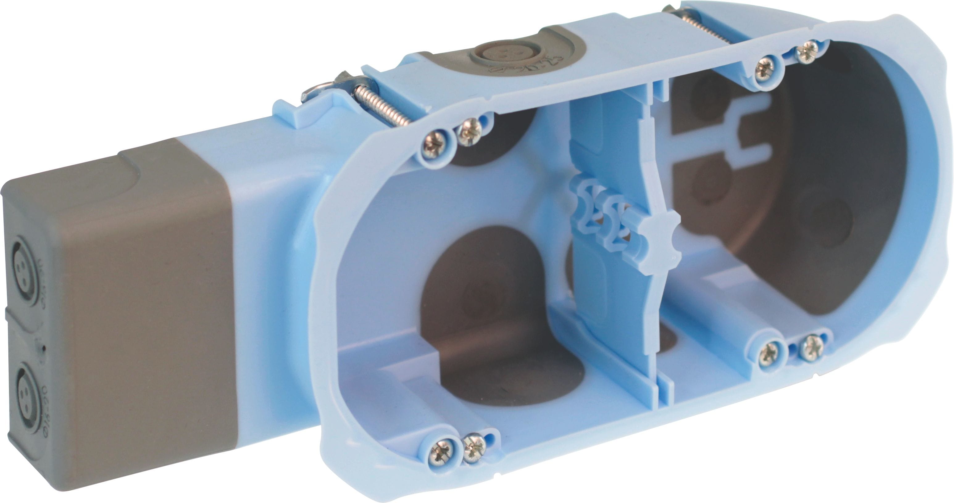 Eur Ohm - Boite placo 2 poste p40 pour micromodules
