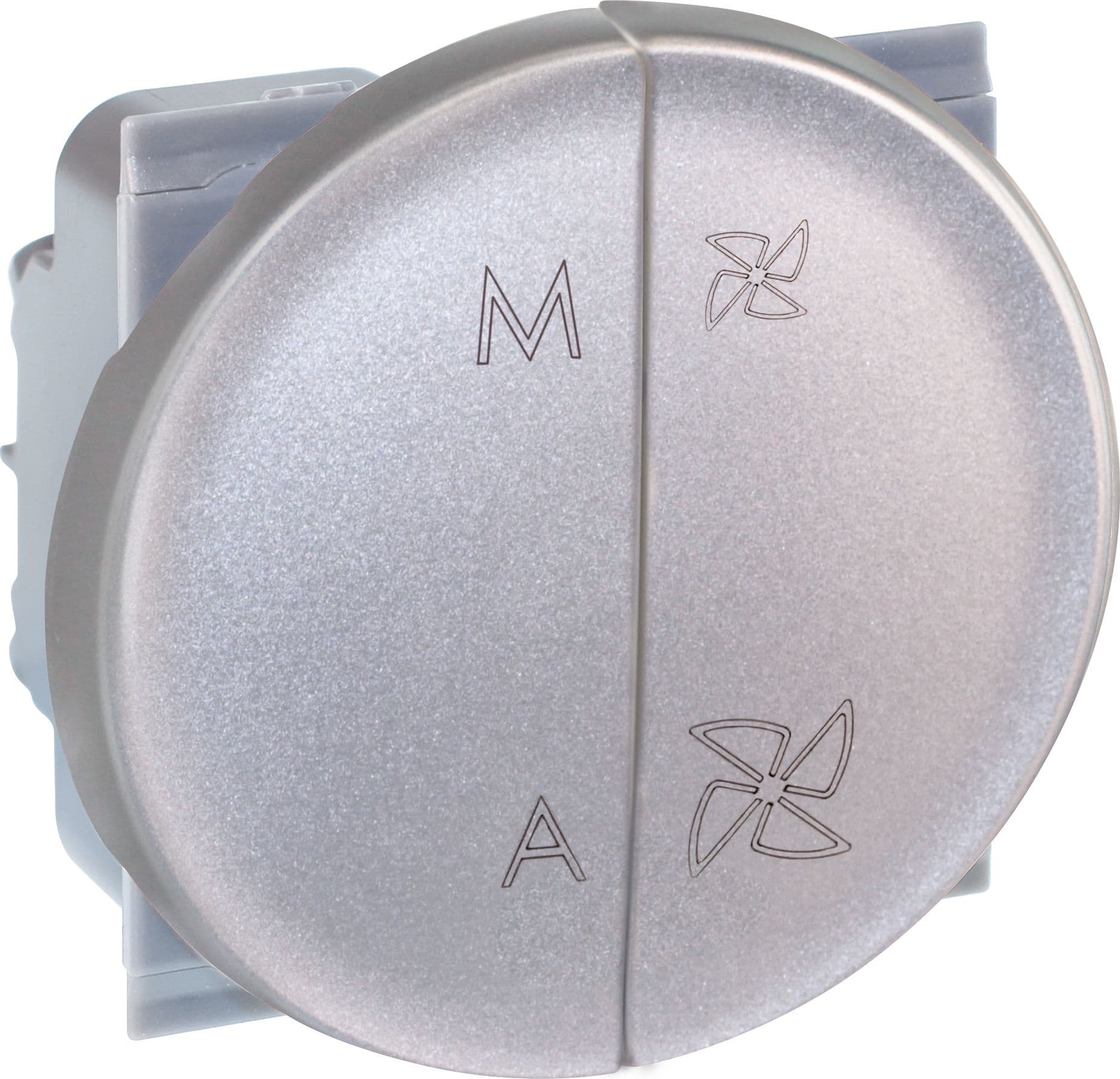 Eur Ohm - COMETE Cde VMC 2 vitesses + Marche/Arrêt SILVER