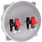 Eur Ohm - COMETE Prise Double HP SILVER