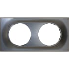 Eur Ohm - COMETE Plaque 2 postes VULCAIN