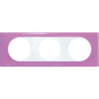 Eur Ohm - COMETE Plaque 3 positionstes JULIA