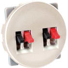 Eur Ohm - COMETE Prise Double HP TITANE