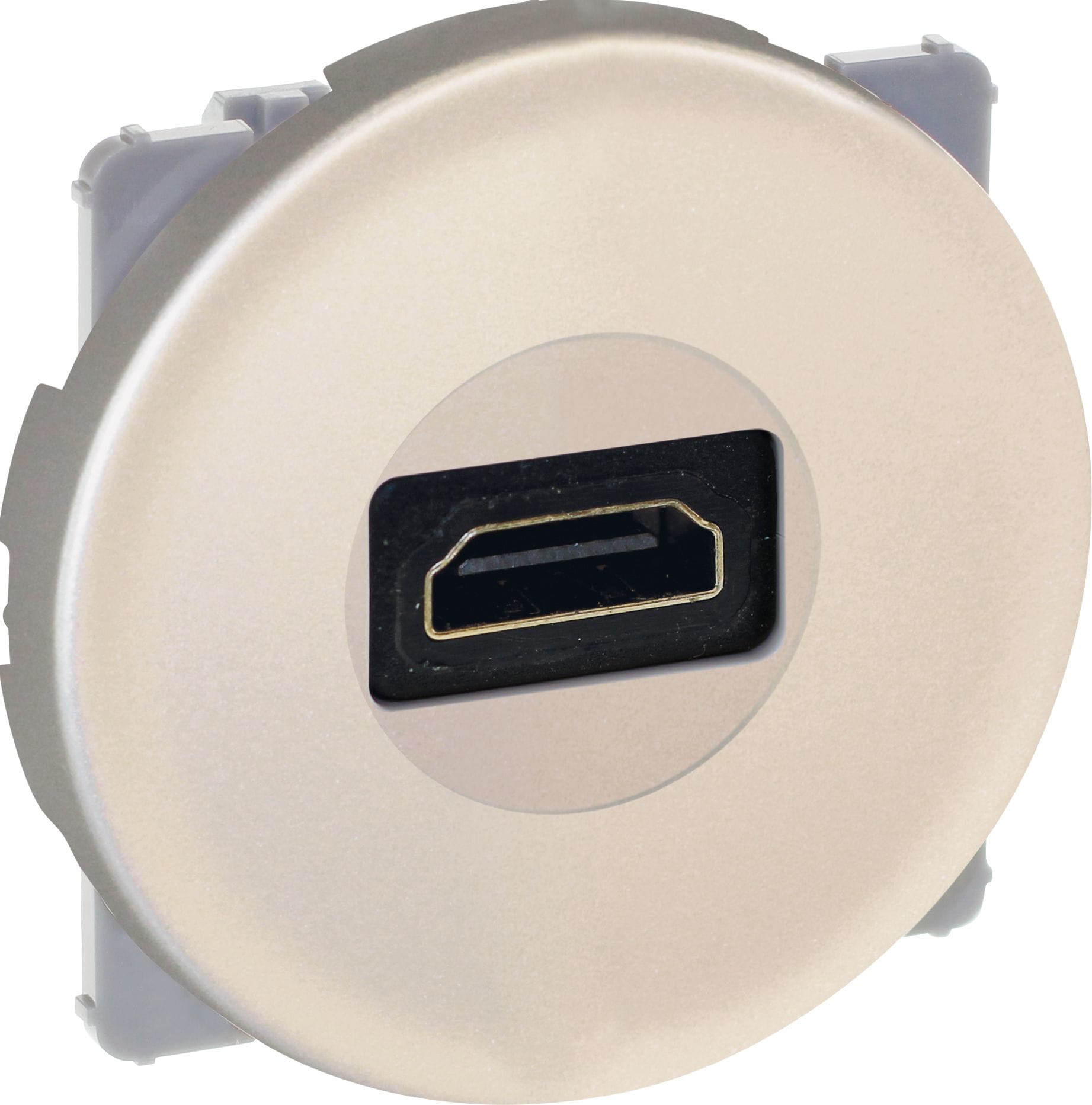 Eur Ohm - COMETE Prise HDMI TITANE