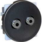 Eur Ohm - COMETE Prise Double TV  Multi. Serv. Type F VULCAIN