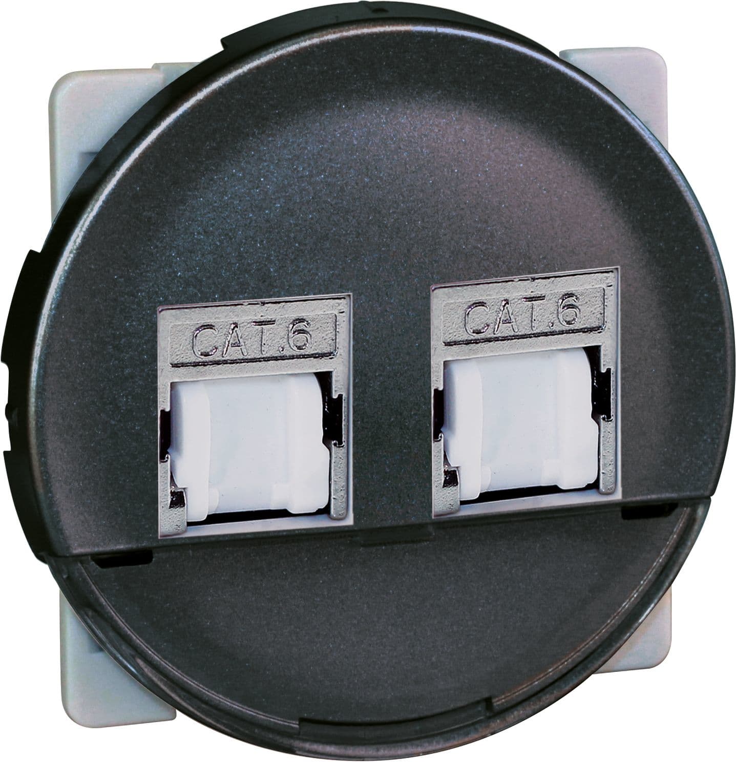 Eur Ohm - COMETE Double Prise RJ45 Multimédia STP Cat.6 Grade 3 VULCAIN