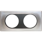 Eur Ohm - COMETE Plaque 2 postes SPIRIT