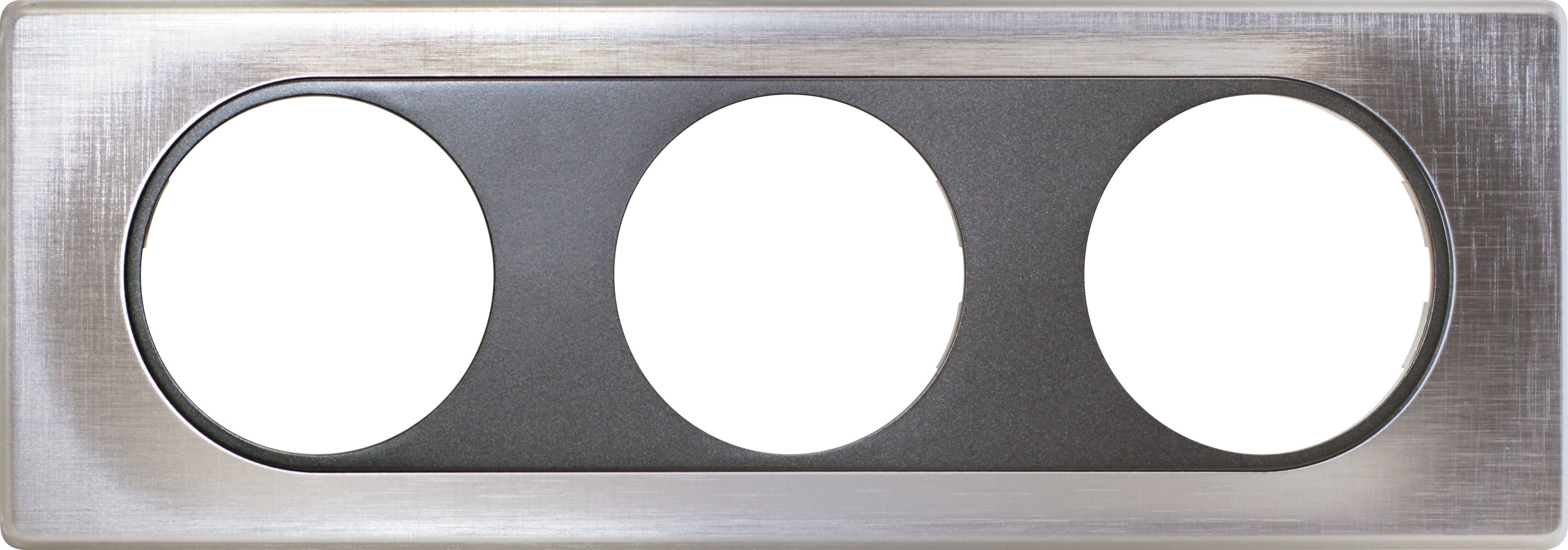 Eur Ohm - COMETE Plaque 3 positionstes SPIRIT