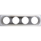 Eur Ohm - COMETE Plaque 4 postes SPIRIT
