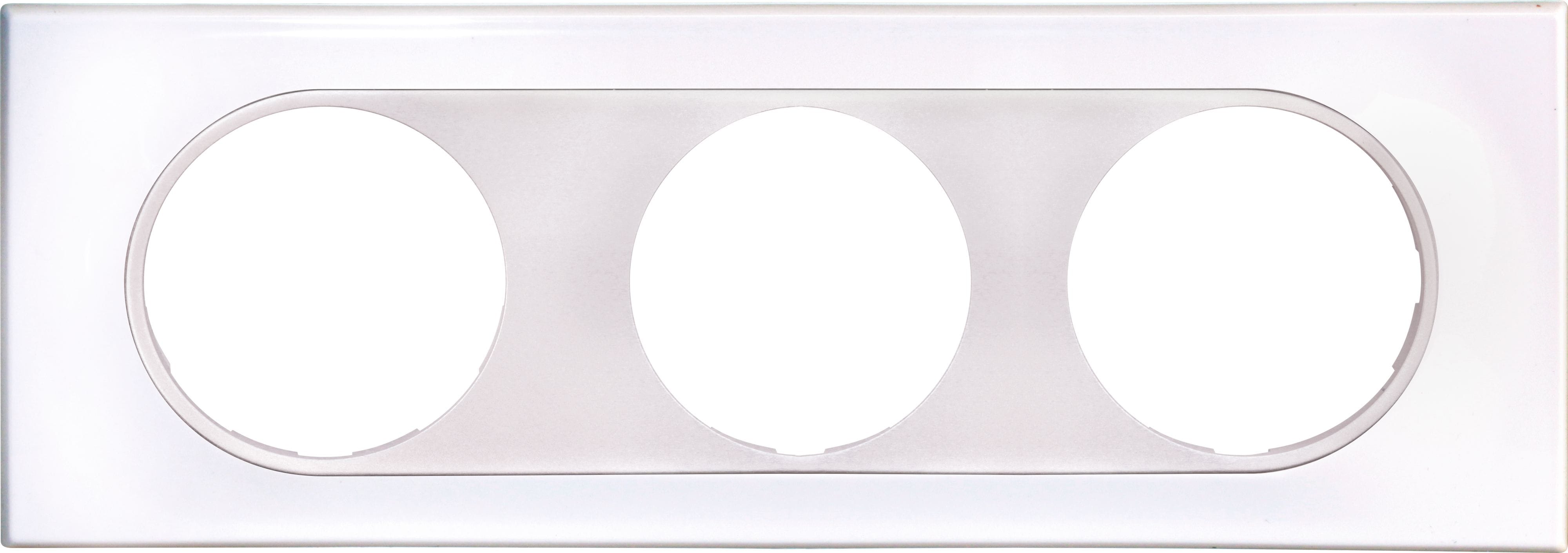 Eur Ohm - COMETE Plaque 3 positionstes ALLURE