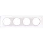 Eur Ohm - COMETE Plaque 4 postes ALLURE