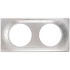 Eur Ohm - COMETE Plaque 2 postes ARROW