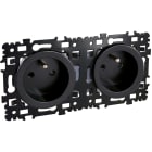 Eur Ohm - SQUARE PC 2x2P+T précab. VULCAIN