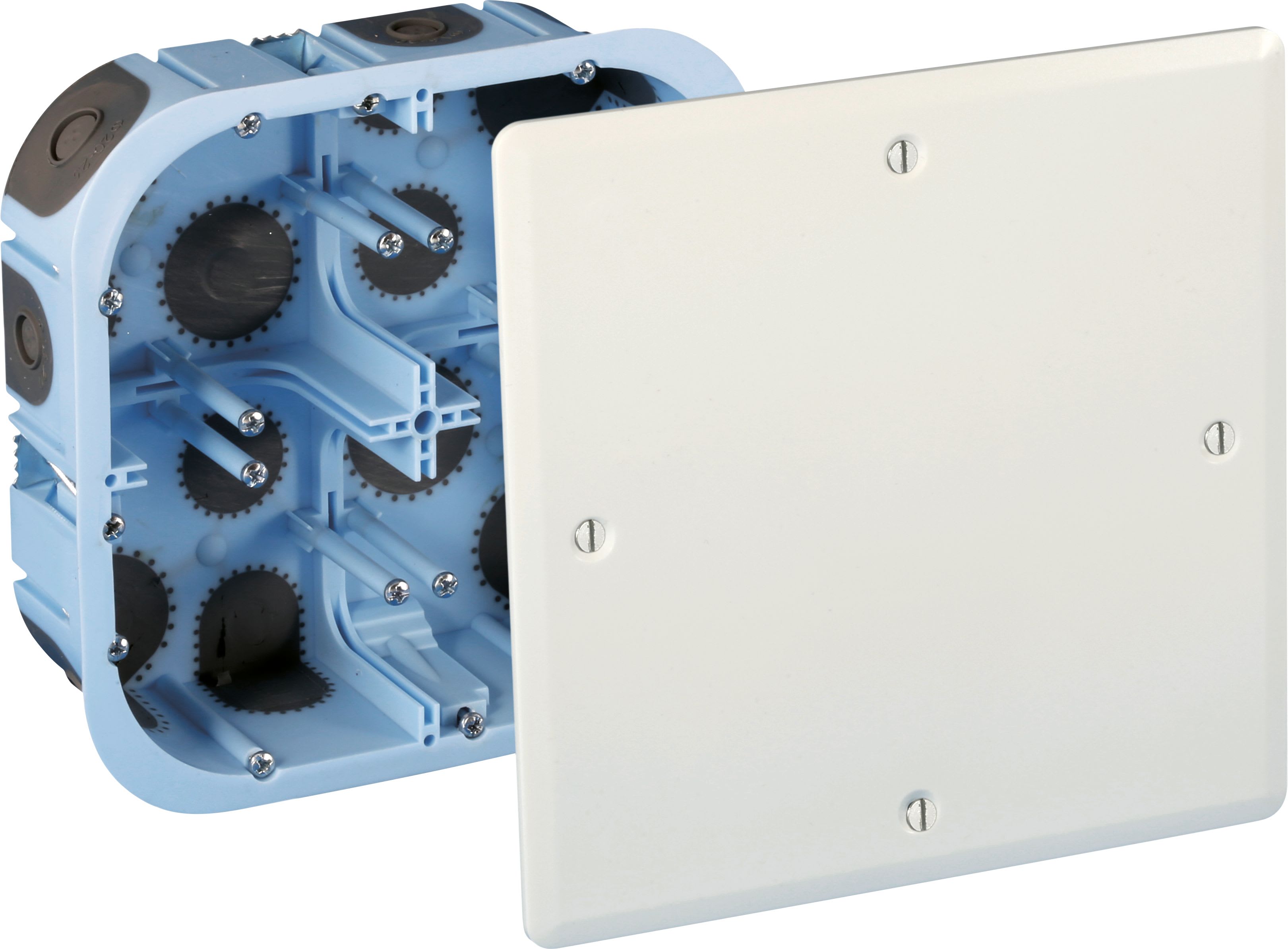 Eur Ohm - Bte dériv. 140x140x50 AIR'metic avec couvercle