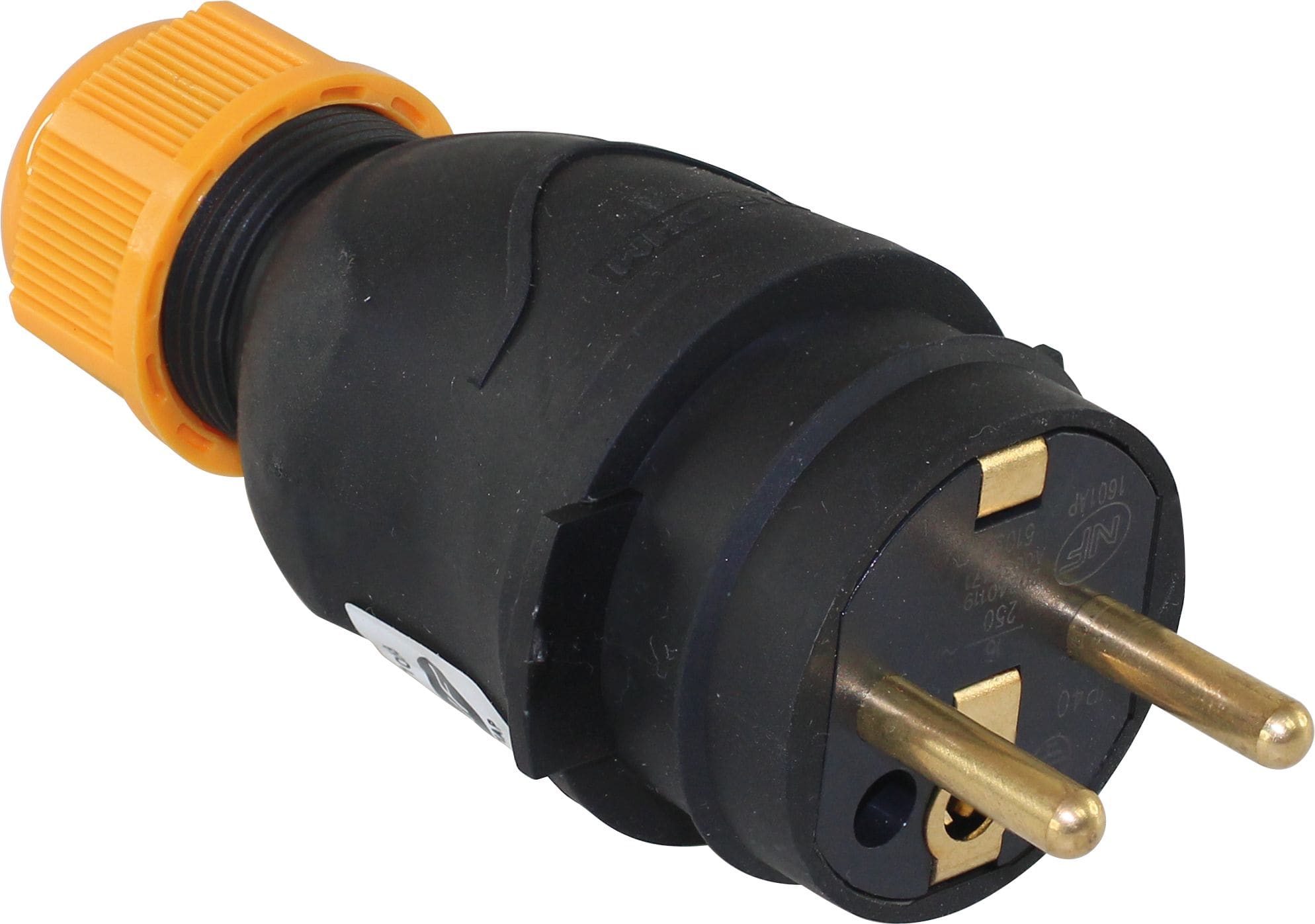 Eur Ohm - 16A male caou.IP67 Fr