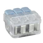 Eur Ohm - Borne à levier 3P 0,35 à 6mm²