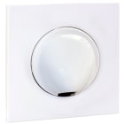 Eur Ohm - SQUARE - Sortie de câble + plaque + griffes - BLC