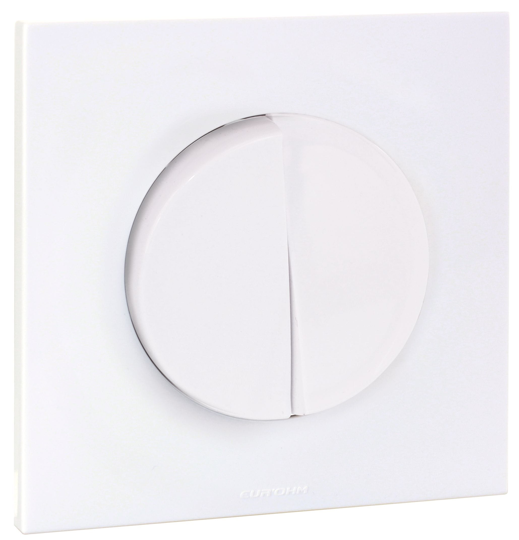 Eur Ohm - SQUARE - double VV + plaque + griffes - BLC