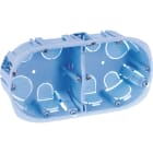 Eur Ohm - Bte pl dble d67 ent71 p40 H/V XL (étiquette unitaire)