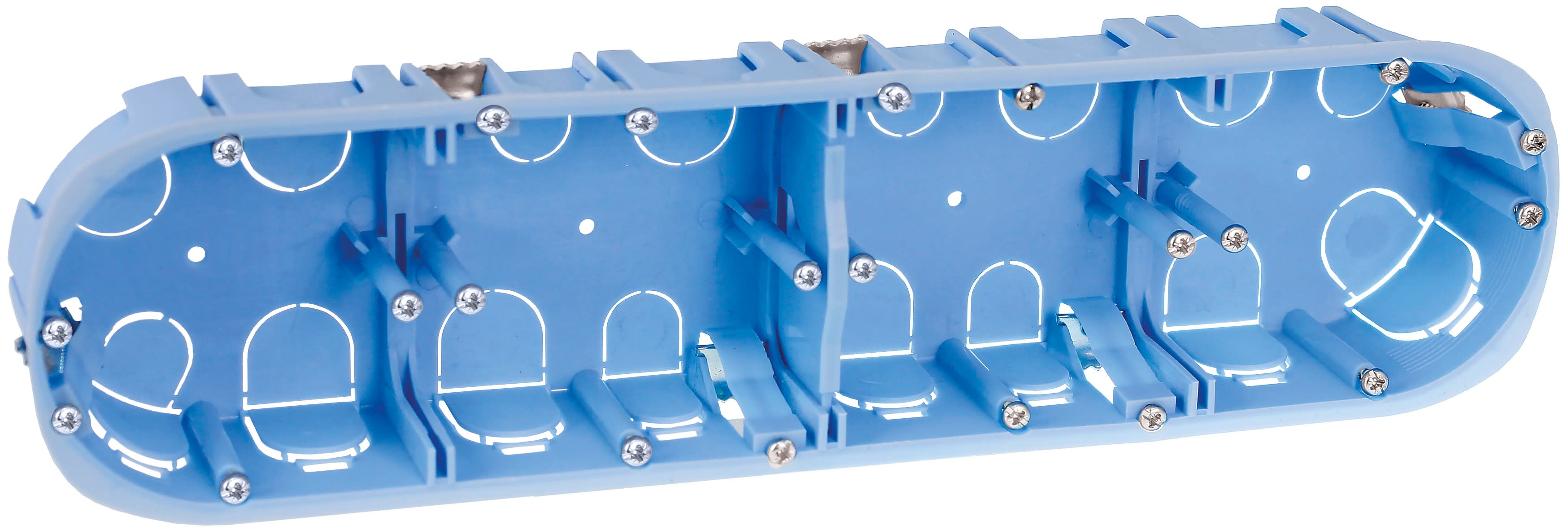 Eur Ohm - Bte pl quadr. d67 71mm p40 H/V XL (etiq.uni.)