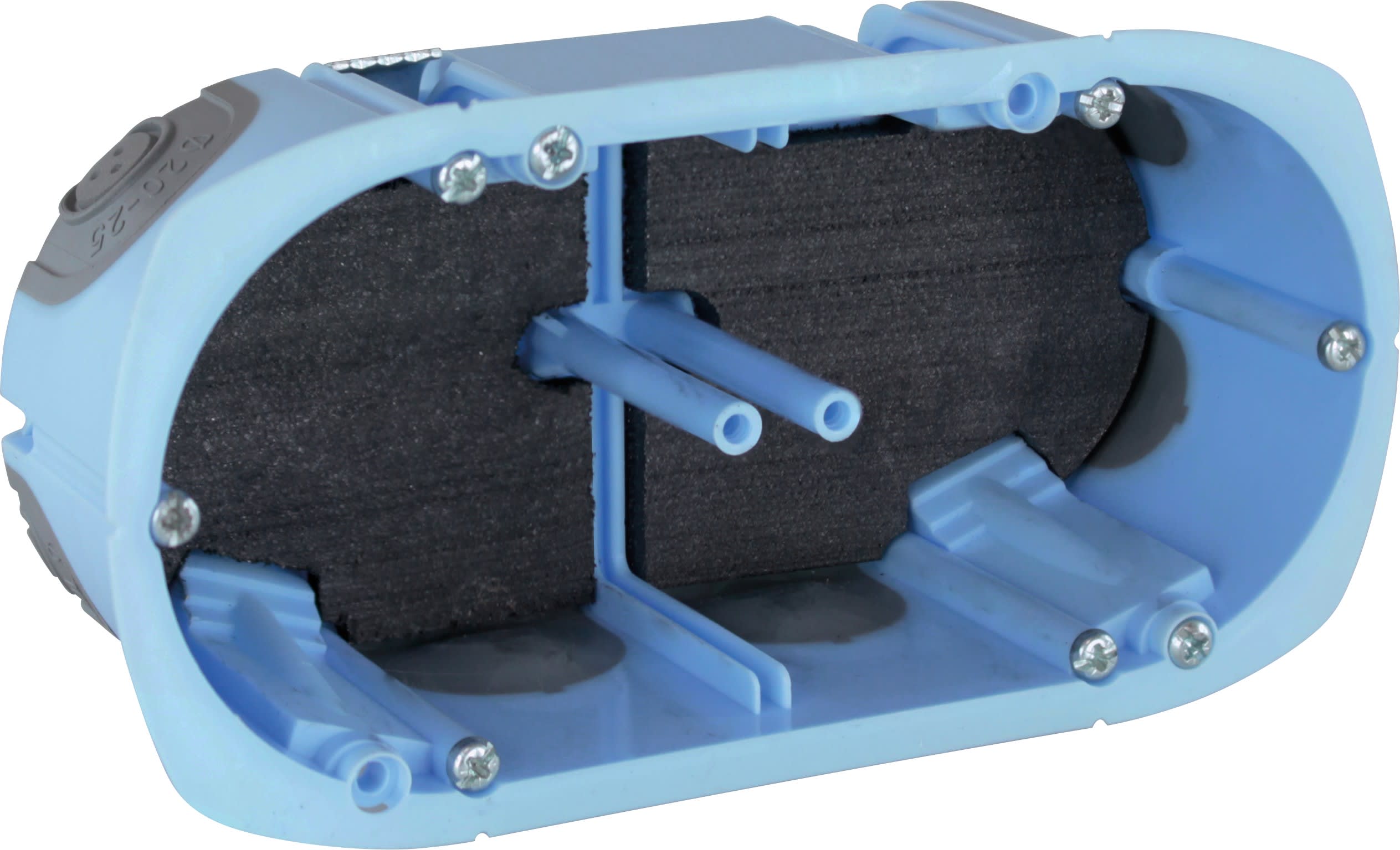 Eur Ohm - Boite coupe-feu étanche à l?air 2P EI120 prof 50mm