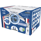 Eur Ohm - Pack 100 btes AIR'metic d67 p40+scie cloche