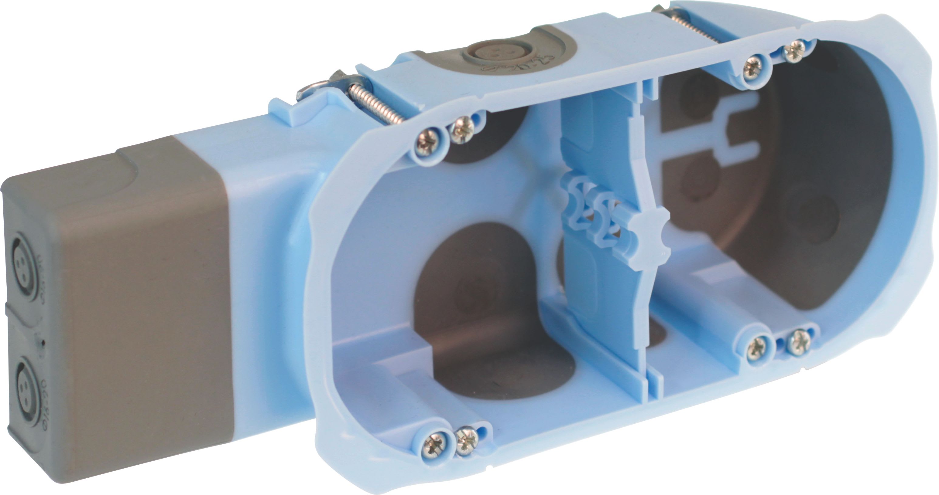 Eur Ohm - Boite placo 2 poste p40 pour micromodules