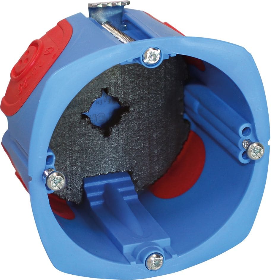 Eur Ohm - Boite d'appareillage AIR'métic 1 poste Ø67/68x50mm coupe-feu EI120 pour cloisons