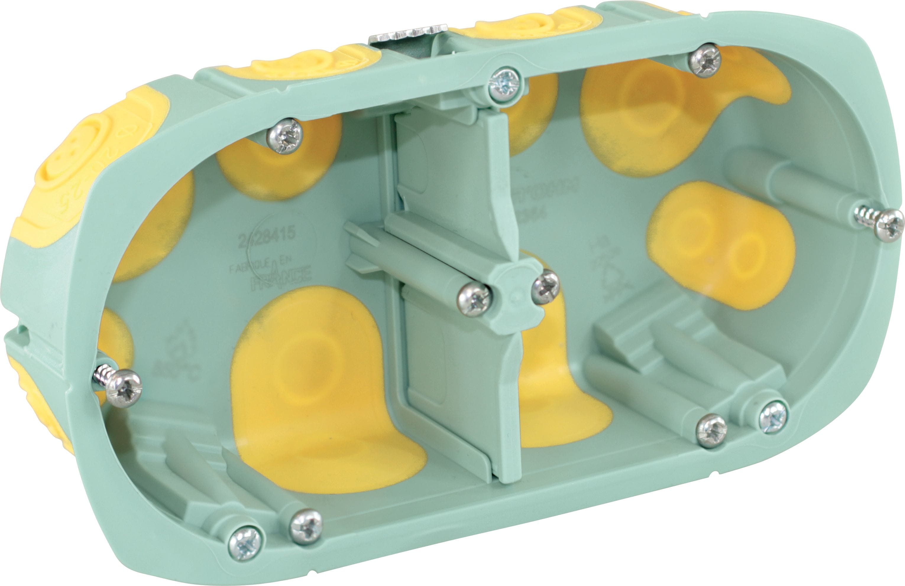 Eur Ohm - Pack 100 kits Pt Cent. DCL D67 FD E27 « TOP CHANTIER »