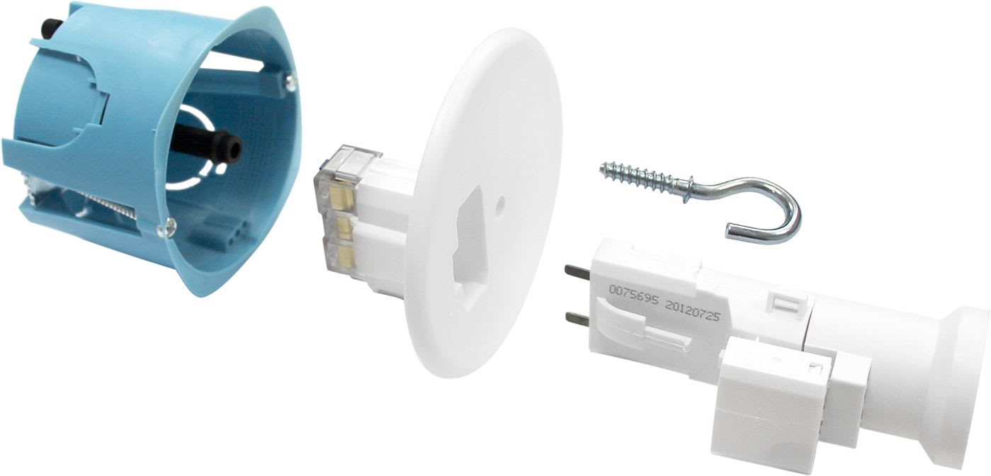 Eur Ohm - KIT Pt ctre E27 d67 +Douille