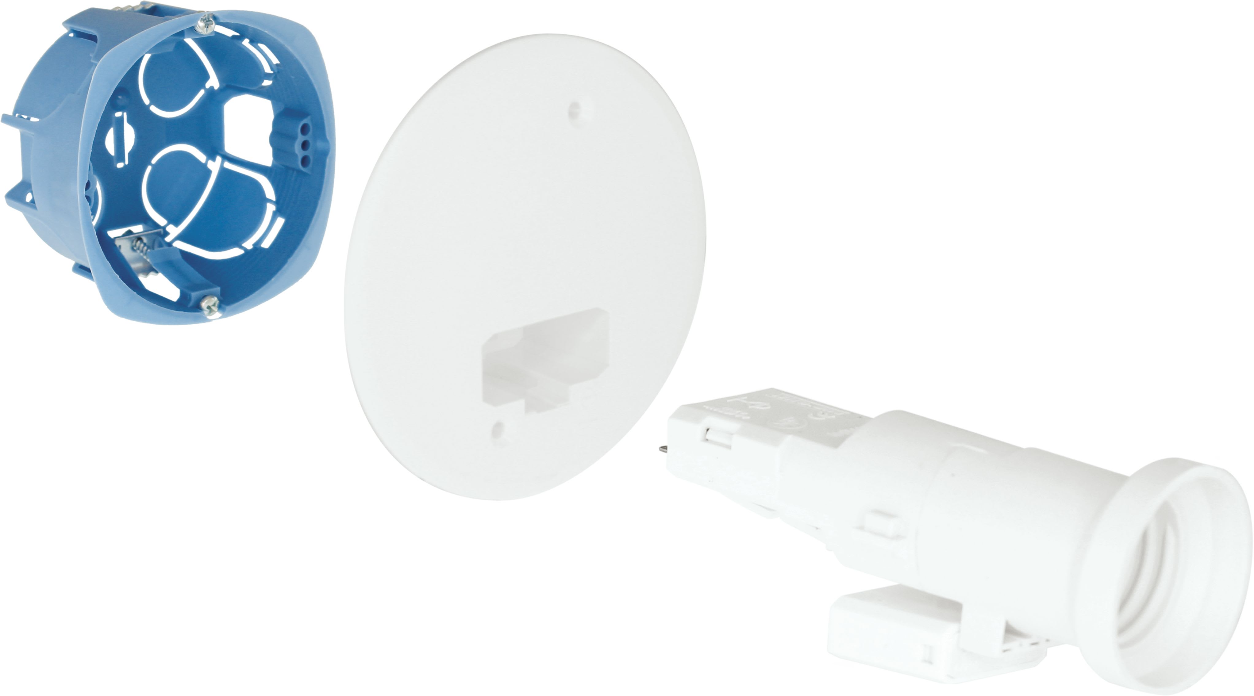 Eur Ohm - Kit applique E27 d67 + Douille