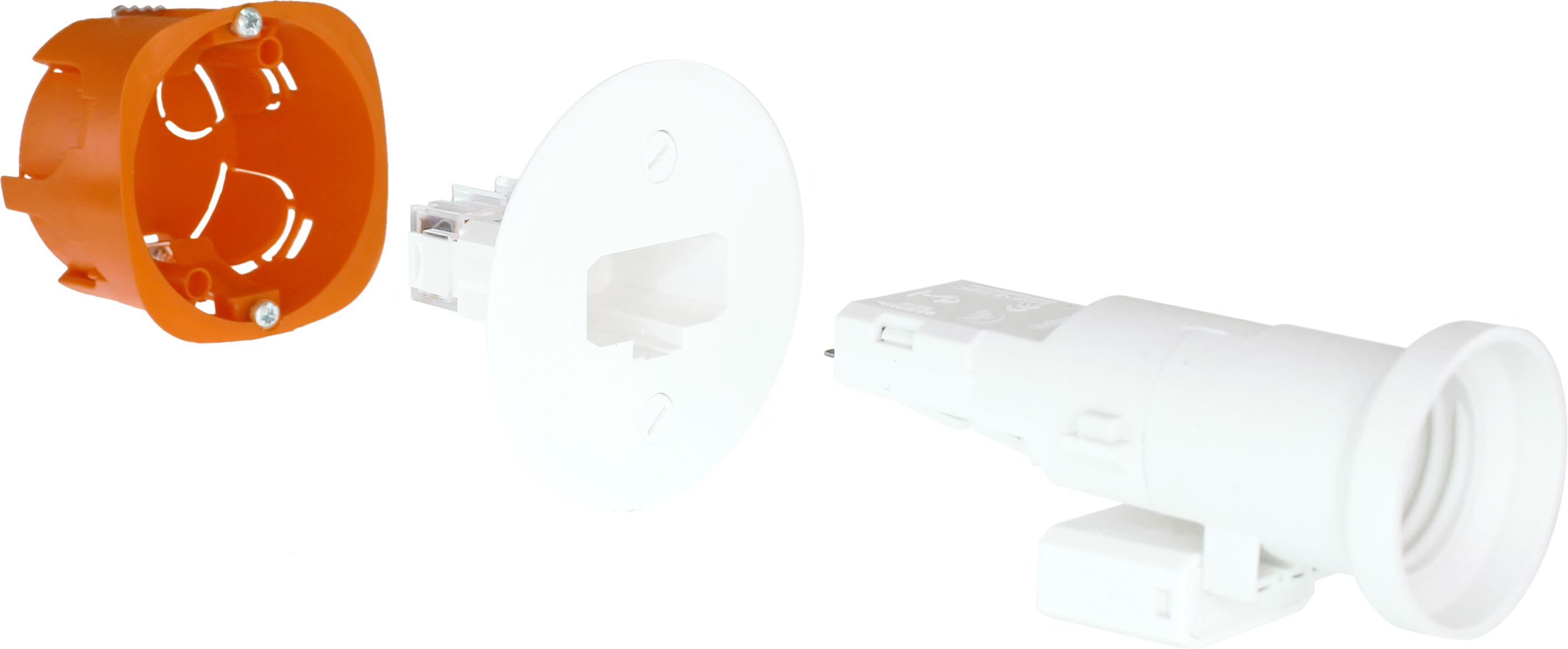 Eur Ohm - Kit applique E27 d54+Douille