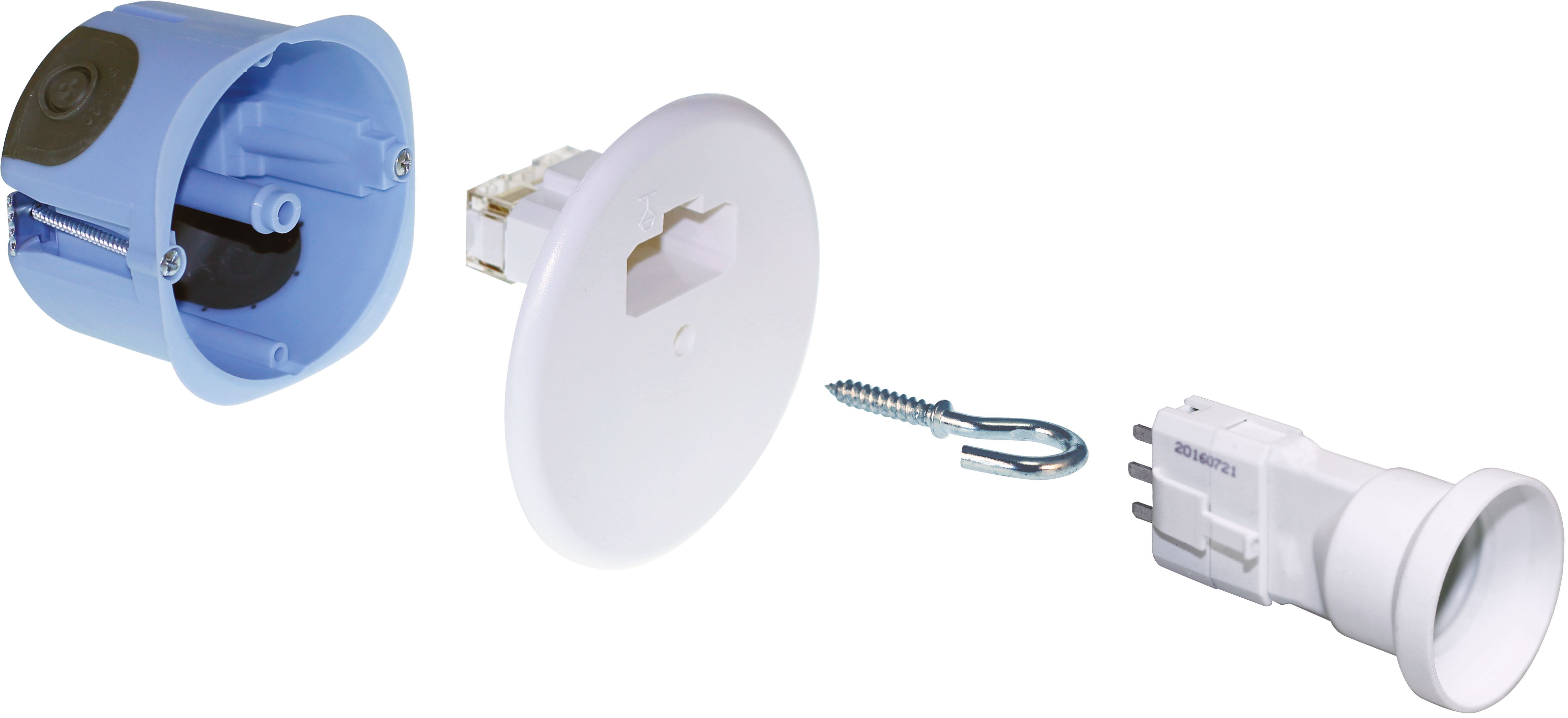 Eur Ohm - Kit pt ctre AIR'metic DCLd67 2+2 entrées+E27