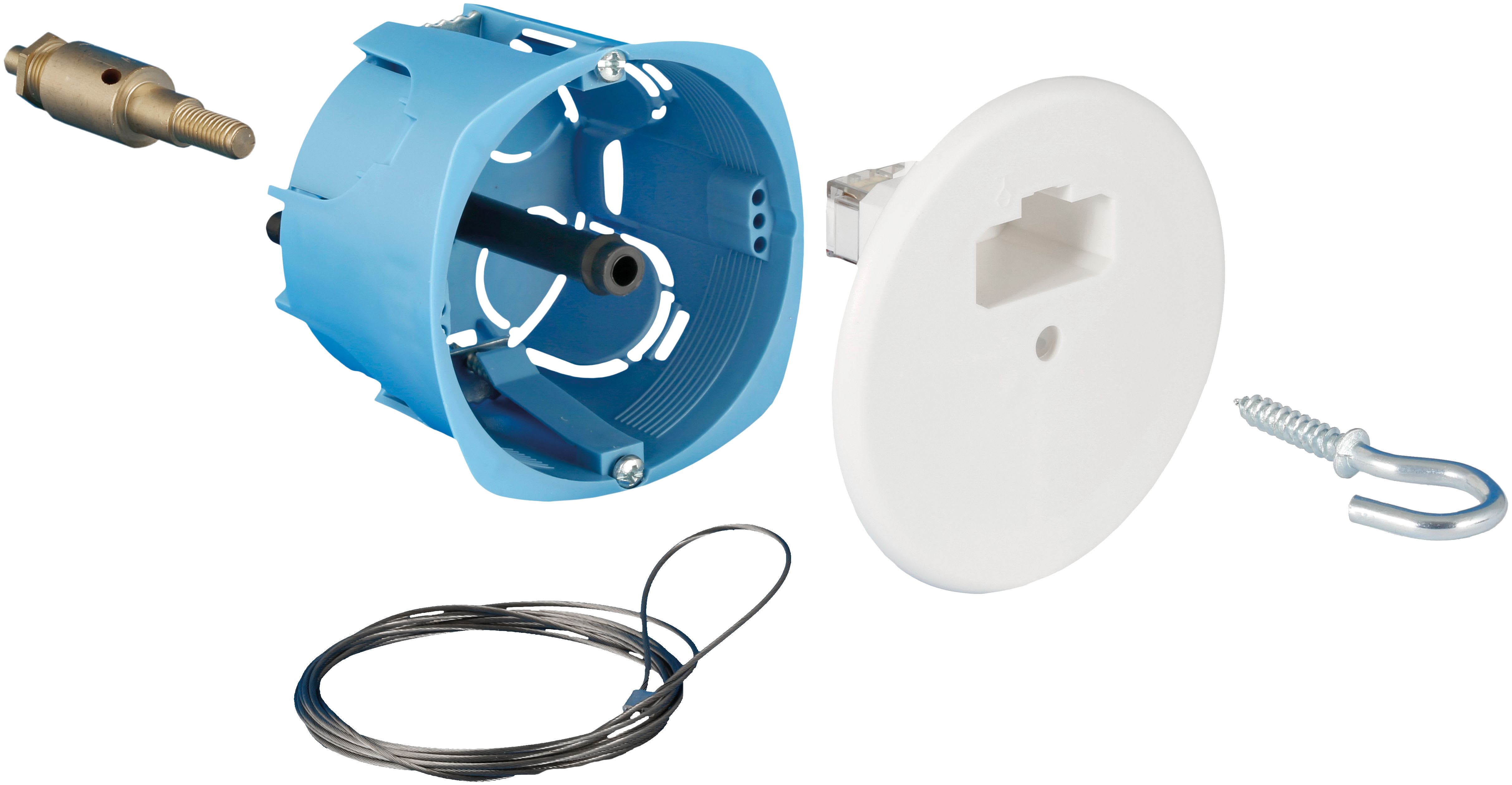 Eur Ohm - Kit centre placo DCL d67 E27 fixation rapportée