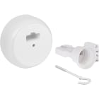 Eur Ohm - Bte ctre DCL saillie + piton + douille E27