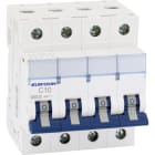 Eur Ohm - Disjoncteur 4P 10A courbe C connexion vis/vis 6kA NF