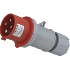 Eur Ohm - Fiche industrielle mobile droite 3P+T 32A 400V AC IP44