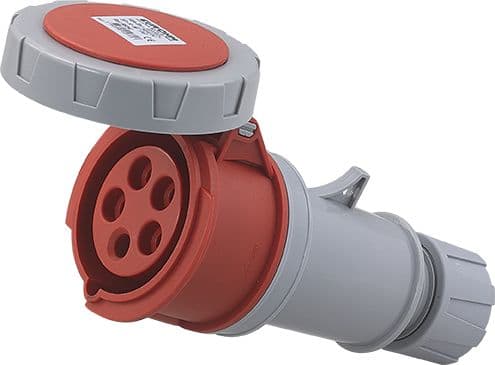 Eur Ohm - Prise industrielle mobile droite 3P+N+T 16A 400V AC IP67