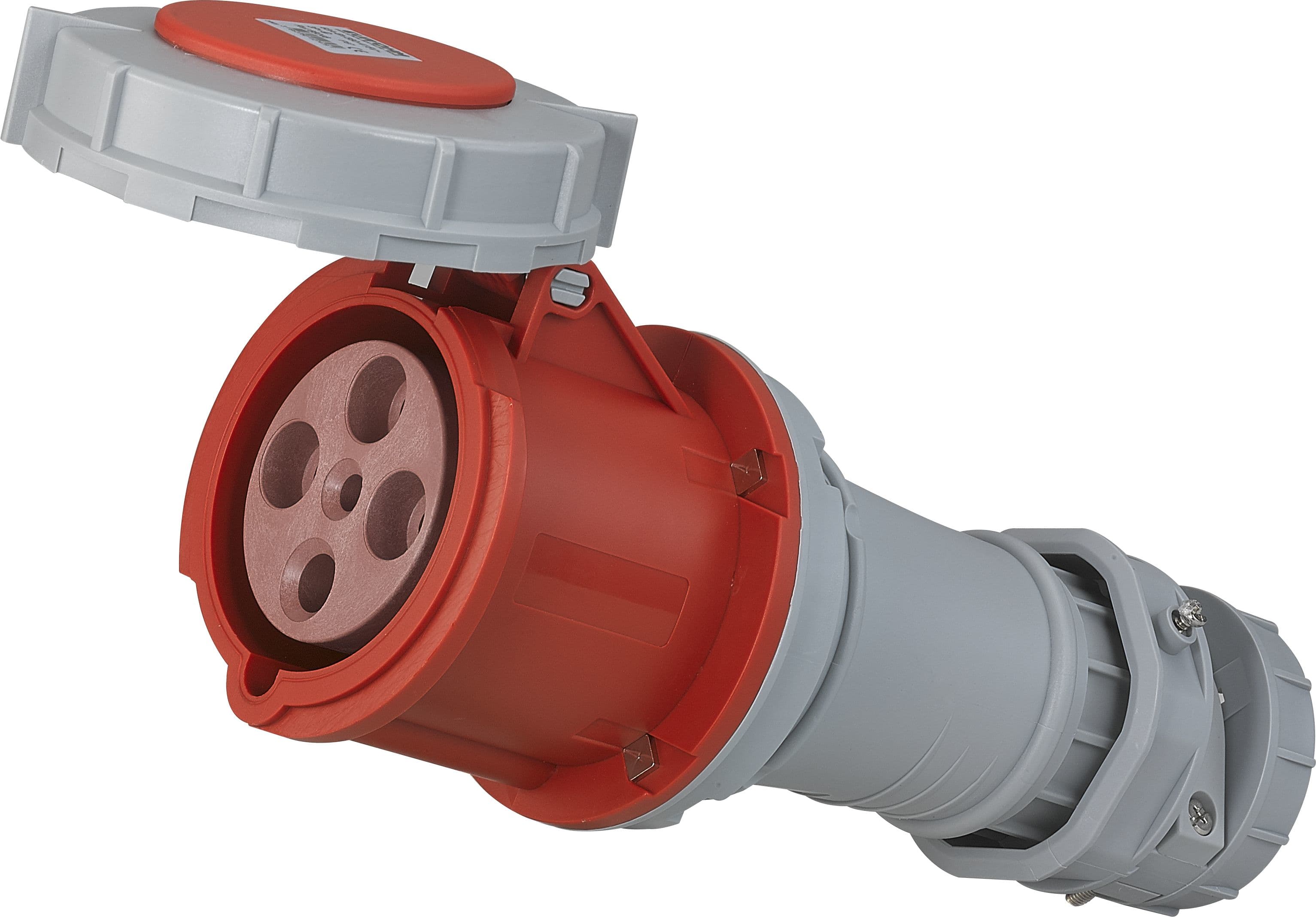 Eur Ohm - Prise industrielle mobile droite 3P+T 63A 400V AC IP67